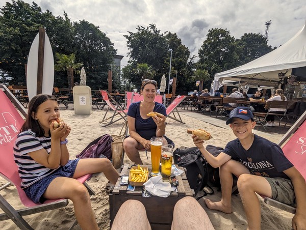 When in Germany, eat Bratwurst.