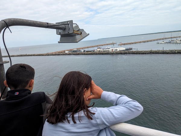 Farewell to the seals in the marine science centre