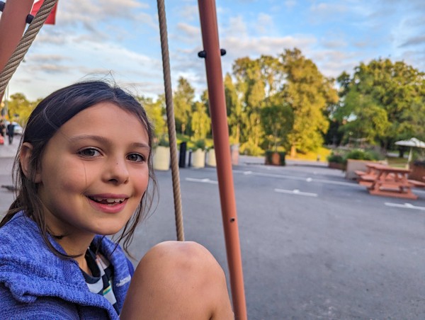 Rosa's favourite swinging chair