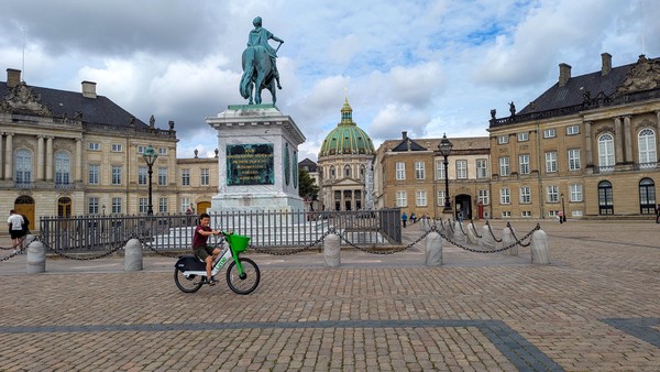 The Amalienborg - the Danish Royal Residence