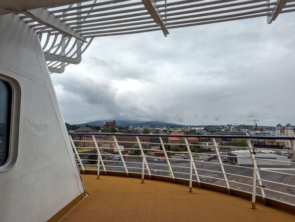Departing Oslo Harbourside